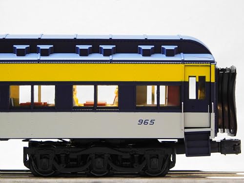 Lionel Chesapeake & Ohio STATIONSOUNDS Diner Car #965 O Gauge Multicolored