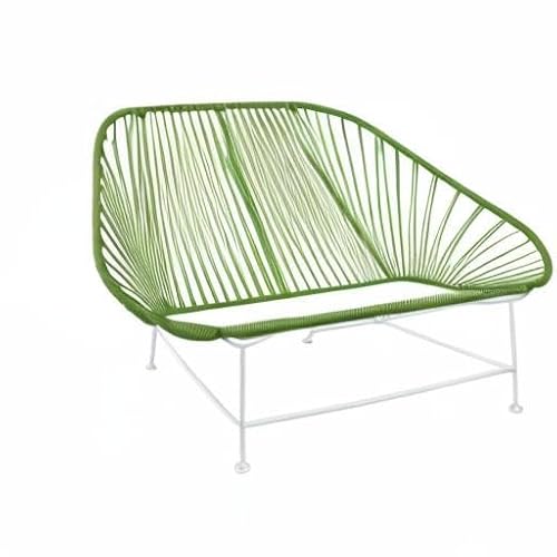 Innit Inlove Loveseat Cactus Weave on Copper Frame