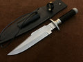 SUFI Custom Handmade 5160 Spring Steel Predator MCS Replica Bowie Tactical Knife Grey