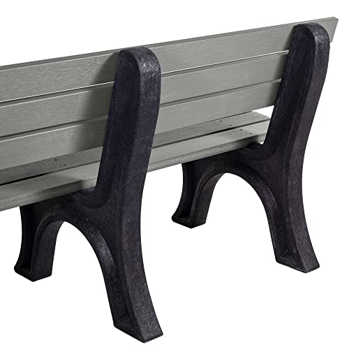 Sequoia Professional Aurora Park Bench 6 ft Coastal Teak