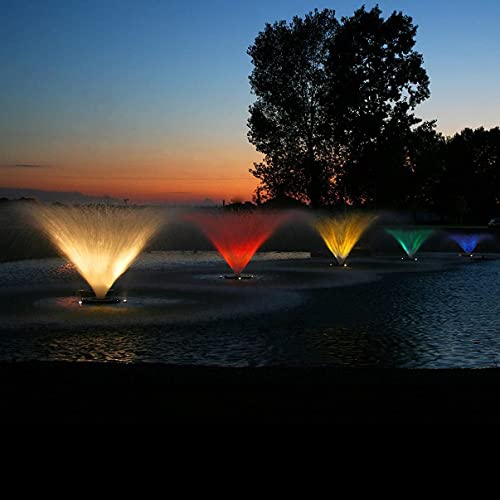 Kasco VFX Series 3/4 HP Aerating Pond Fountain with LED Lights 120V