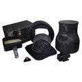 HALF OFF PONDS Savio Pond Free 4000 Waterfall Kit with MatrixBlox, 10' x 30' EPDM Liner and 4,000 GPH Pump Black