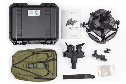 AGM Global Vision Wolf-7 PRO NL1 Night Vision Goggles Black