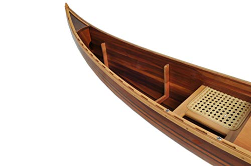 Old Modern Handicrafts Display Half Canoe Wall Art - 9 ft Multicolor