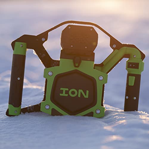ION ICE FISHING Alpha 8-Inch Gen 3 40V Lithium-ion Electric Ice Auger Green/Black