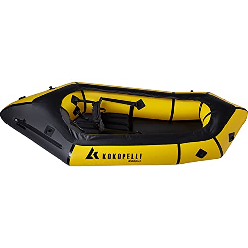 Kokopelli Packraft Rogue Spraydeck Inflatable with Quick Access Storage Yellow