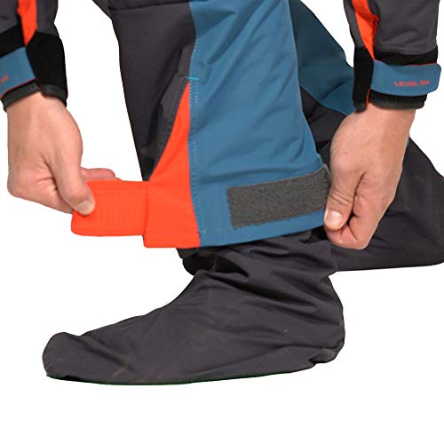 Level Six Odin Dry Suit - L - Crater Blue