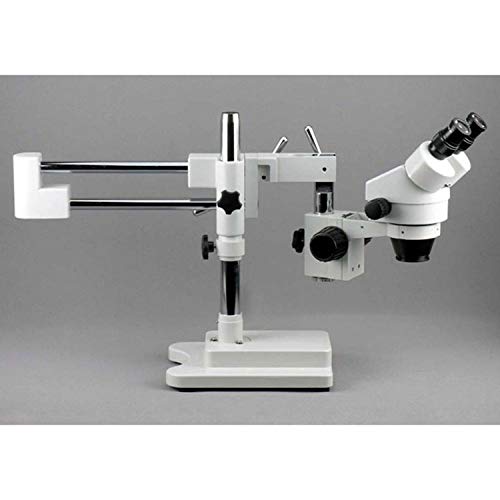 AmScope Professional Binocular Stereo Zoom Microscope 7X-90X Magnification