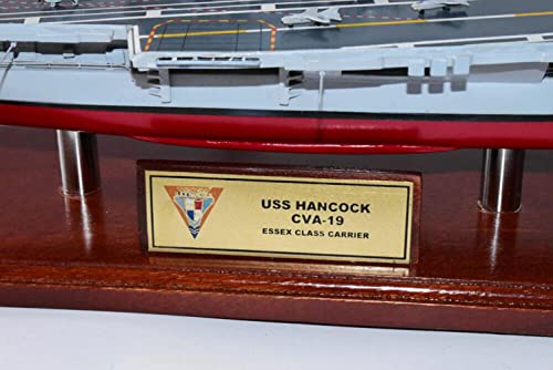 Squadron Nostalgia LLC USS Hancock CVA-19 Aircraft Carrier Scale Model 24 Inch Multicolor
