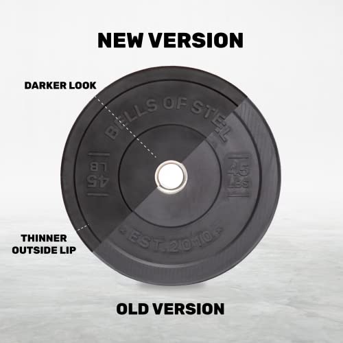 Bells of Steel Bumper Plates Black