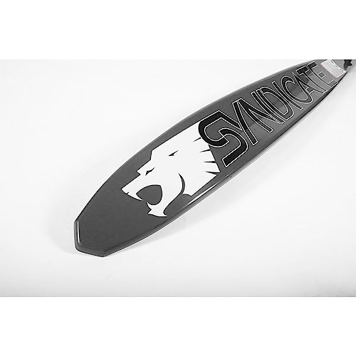 HO Syndicate Works 02 Slalom Waterskis Silver/Black