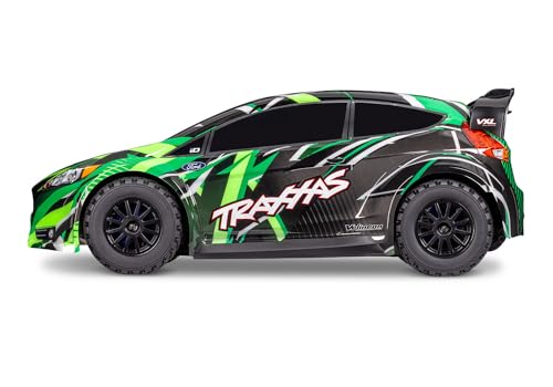 Traxxas 1/10 Fiesta ST VXL Brushless AWD Rally Car Green
