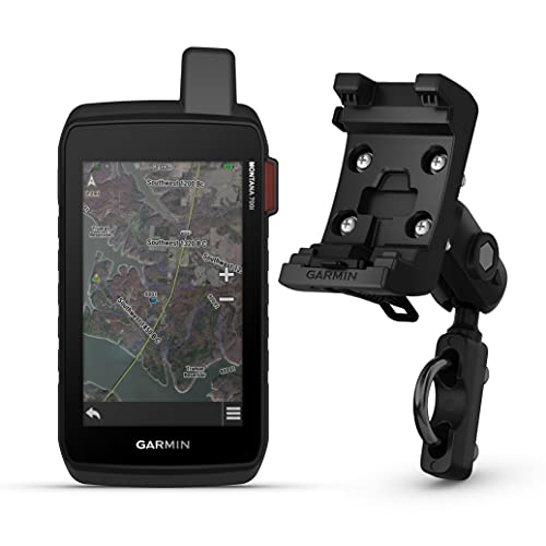 Garmin Montana 700i Rugged GPS Navigator with inReach Technology and Mount Kit