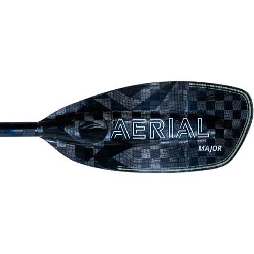 AQUA BOUND Aerial Major Carbon Bent Shaft Kayak Paddle 203cm Black