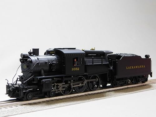 Lionel DL&W Legacy 4-6-0 Camelback Steam Engine O Gauge 1052 Black