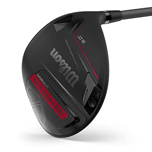 Wilson Dynapower Men's Carbon Driver - Right Hand, Regular, 10.5 Black/Red