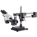 AmScope Professional Binocular Stereo Zoom Microscope Black