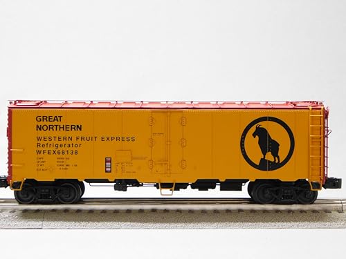 Lionel Great Northern Reefer Set 3 Pack Natural Color