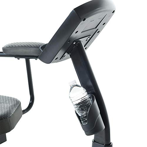 Exerpeutic 5000 Indoor Recumbent Exercise Bike Black/Grey
