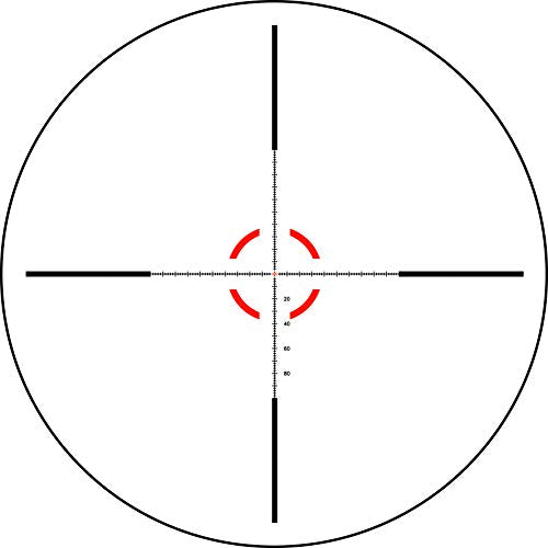 Trijicon CREDO HX 1-8X24 FFP MOA R/G Black