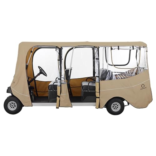 Red Hawk ENC-027 Deluxe 6 Passenger Golf Cart Enclosure Multi