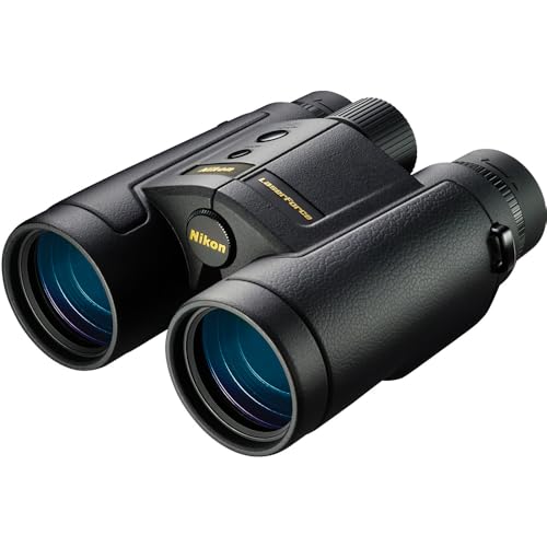 Nikon LaserForce 10x42 Rangefinder Binoculars Renewed Black