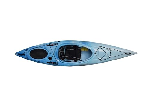 SEAFLO Premium Sit-in Recreational Sea Kayak RDA110 Blue/White