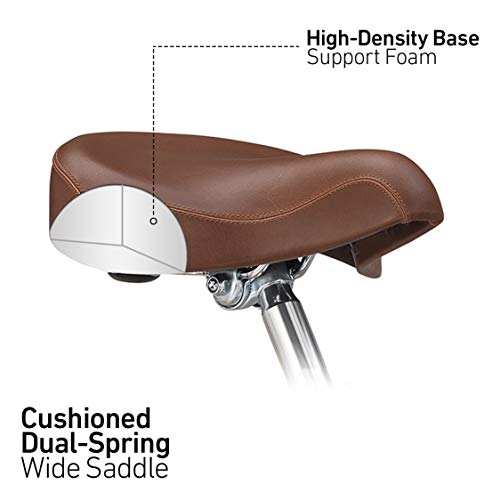 sixthreezero EVRYjourney Men's Bike Denim Honey w/ Brown Seat/Grips
