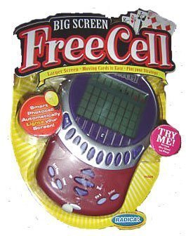 Radica Free Cell Big Screen Electronic Game