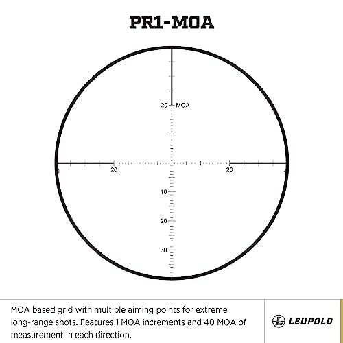 Leupold Mark 5HD 2-10x30 M1C3 FFP PR-1MOA Riflescope Matte Finish