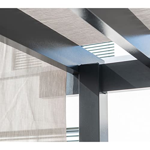 Sojag Yamba 10x10 ft. Pergola Black