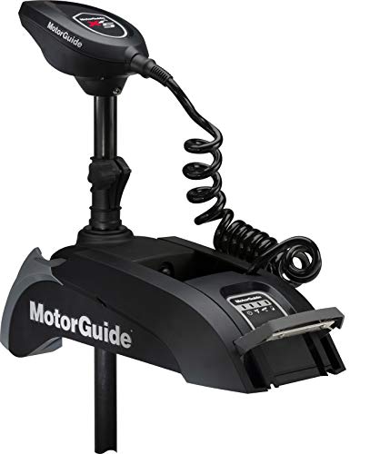 MotorGuide Xi5 Freshwater Trolling Motor Wireless Bow Mount 48-inch Shaft 105-Pound Peak Thrust Sonar GPS Black