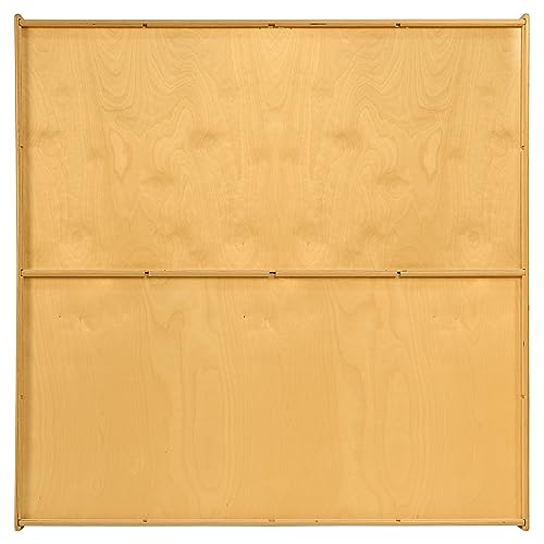Contender Kids 16 Cubby Storage Shelf Natural