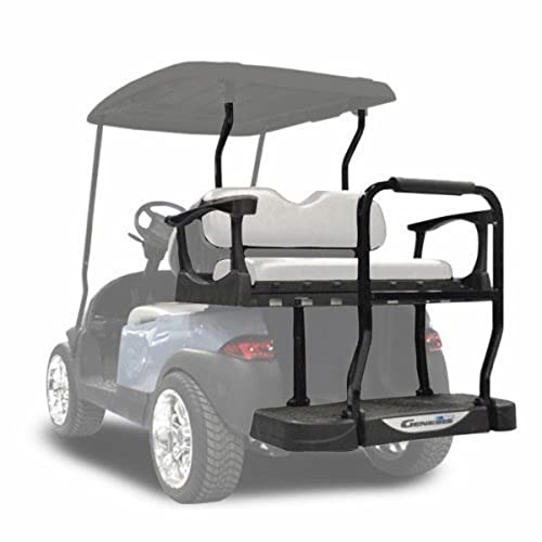 MADJAX Genesis 250 Golf Cart Rear Seat Kit for Club Car Precedent / Onward / Tempo Models White