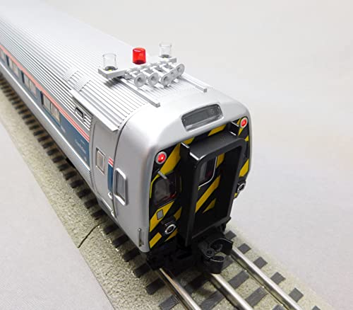 Lionel AMTRAK Amfleet Phase VI Passenger Coach/CAB Car 2 Pack O Gauge Silver