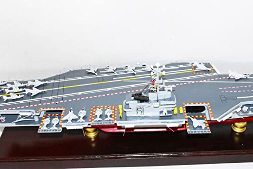 Squadron Nostalgia LLC USS Ranger CV-61 Aircraft Carrier Model 36 Inches Mahogany Multicolor