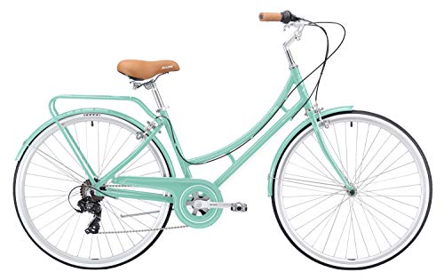 FIRTH SPORTS Nadine SE Women's Aluminum Step-Thru City Bike Green