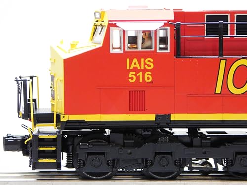 M.T.H. Electric Trains RailKing Iowa Interstate ES44AC Imperial Diesel #516 O Gauge Orange
