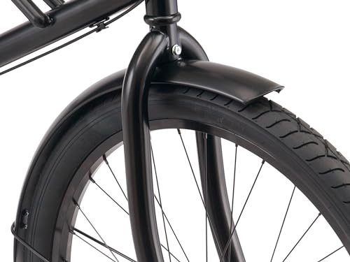 Schwinn Huron Adult Beach Cruiser Bike 26-Inch Black