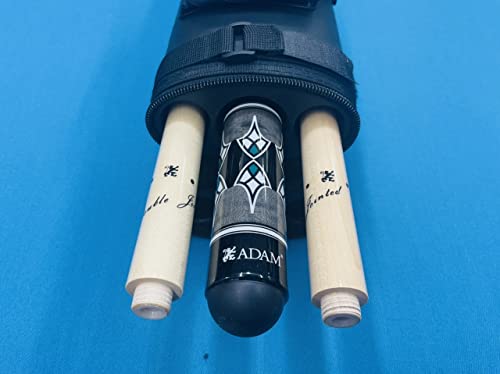Generic Adam Carom Cue Gifu with 2 Shafts & Case for 3 Cushion Billiards