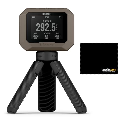 Garmin Xero C1 Pro Compact Chronograph GPS Bundle with Microfiber Cleaning Cloth