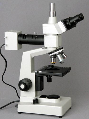 AmScope Digital Trinocular Metallurgical Microscope 8MP Camera