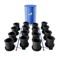AutoPot 16 Pot XXL Hydroponic System with 9 Gallon Pots and 60 Gallon FlexiTank Black