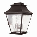 Livex Hathaway 6-Light Outdoor Wall Lantern Bronze
