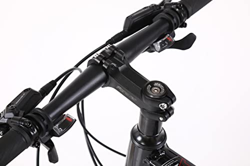 MXMO 27 Speed Adult Mountain Bike 26/27.5 Inch Aluminum Frame Dual Disc Brakes Red
