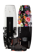 Ronix Quarter 'Til Midnight Wakeboard 134 cm with Rise Boots 9