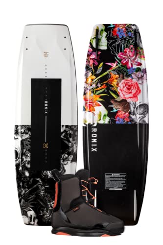 Ronix Quarter 'Til Midnight Wakeboard 134 cm with Rise Boots 9