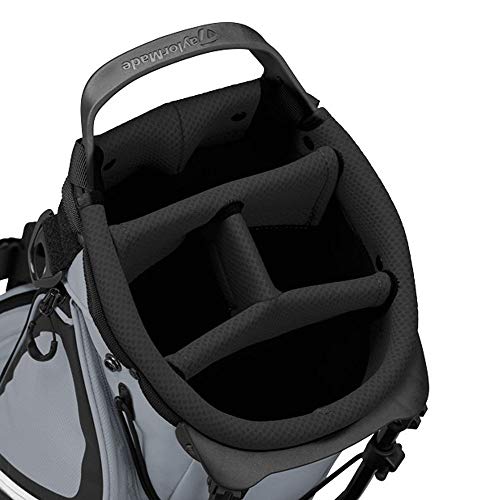 TaylorMade Flextech Lite Single Strap Stand Bag Charcoal/Black