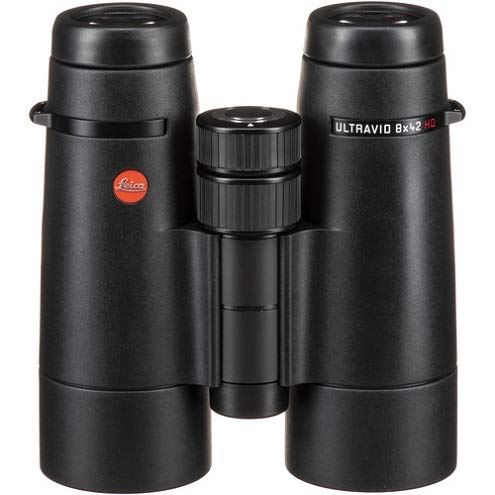 Leica 8x42 Ultravid HD Plus Waterproof Roof Prism Binocular Red