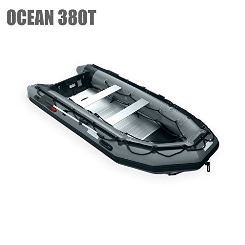 Seamax Ocean380T 12.5 Feet Inflatable Boat Dark Grey